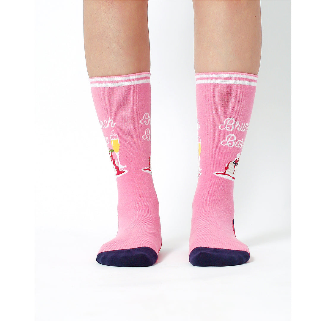Brunch Babe Funny Socks for Women