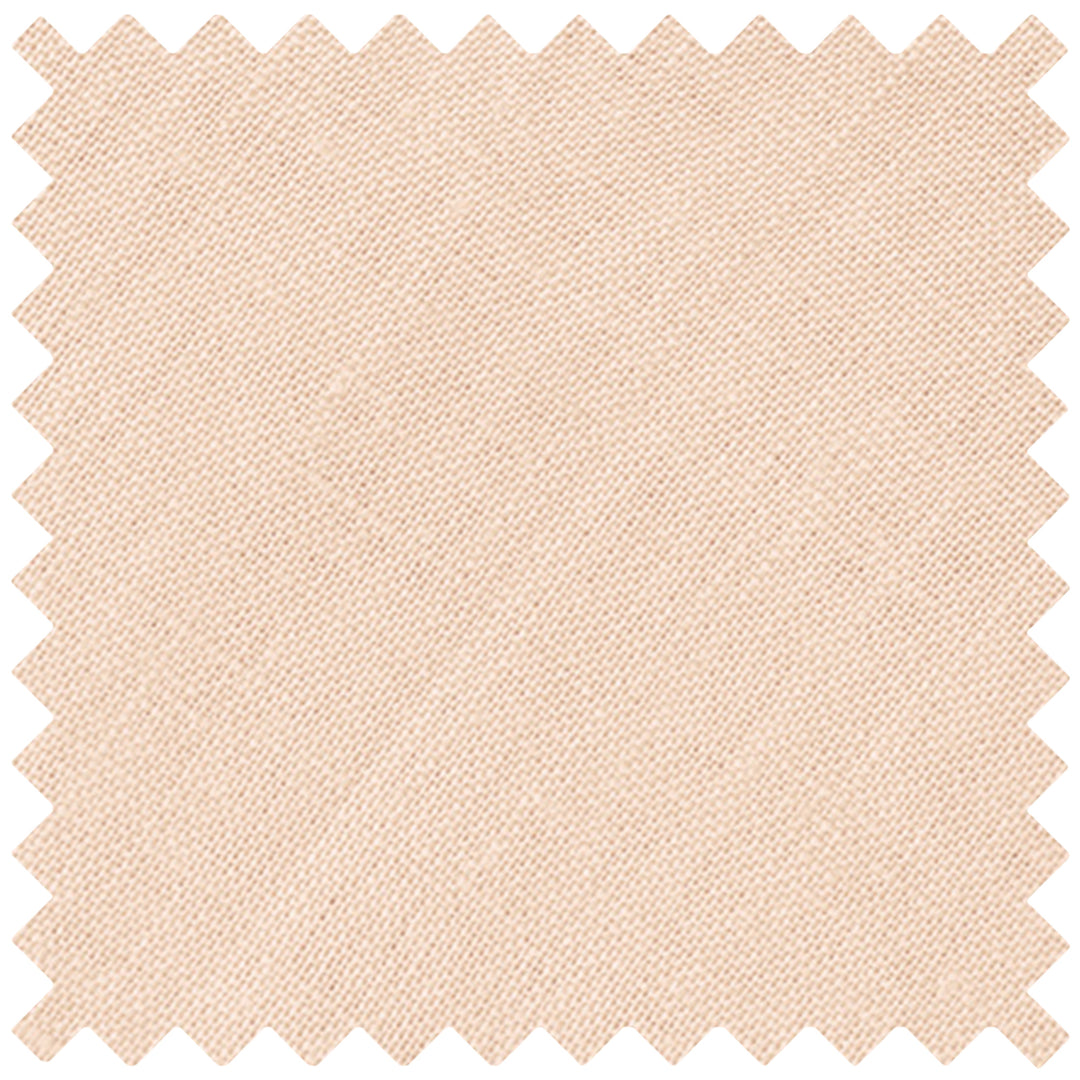 Linen Pocket Square - Light Peach