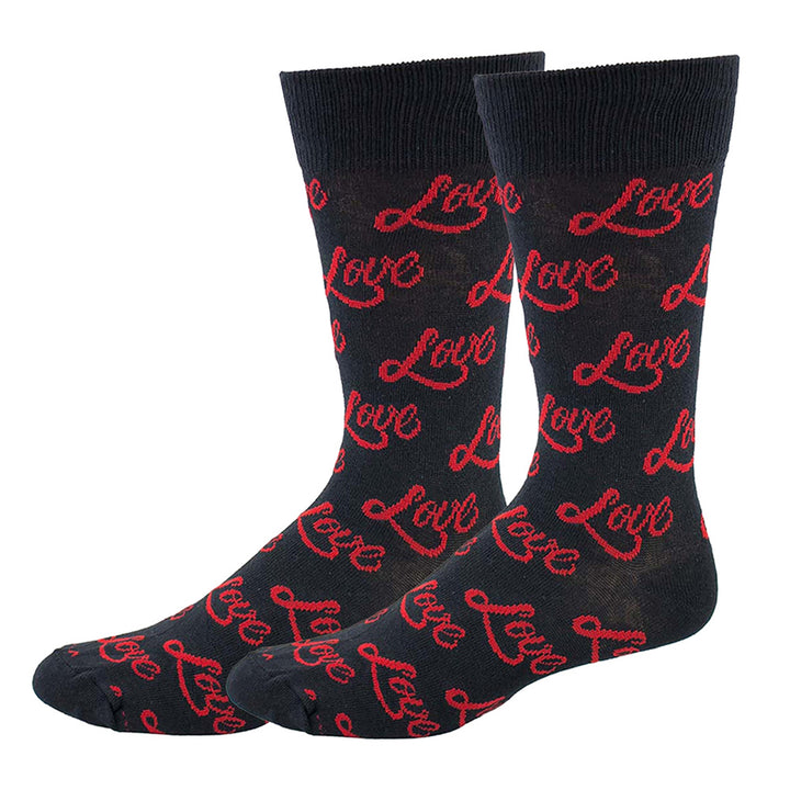 Valentine's Love Novelty Crew Socks