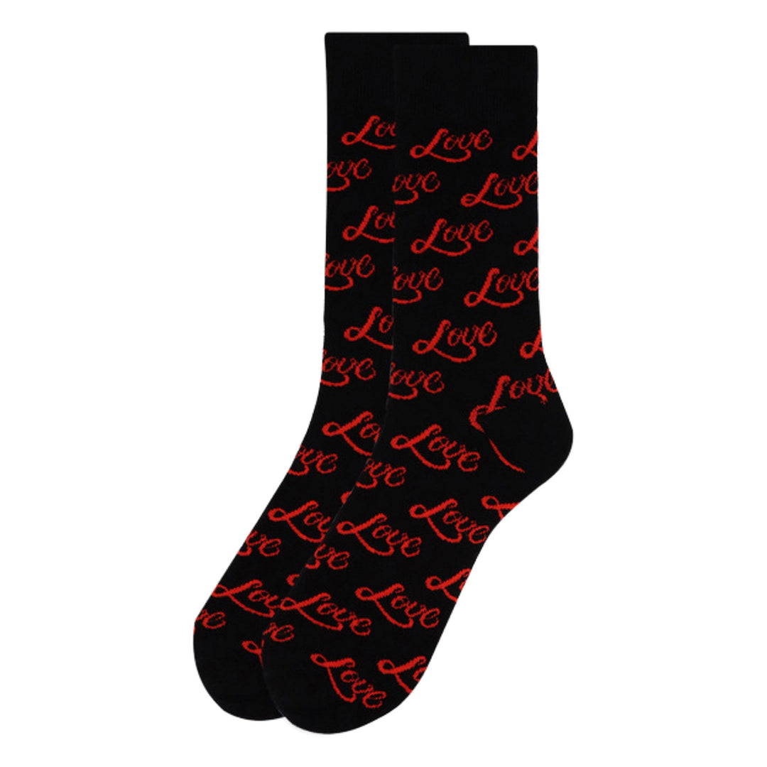 Valentine's Love Novelty Crew Socks