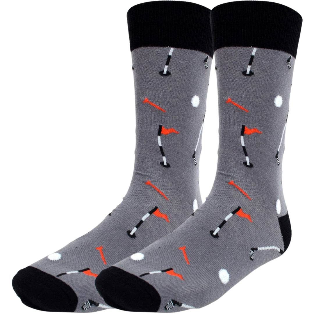 Golf Crew Novelty Socks