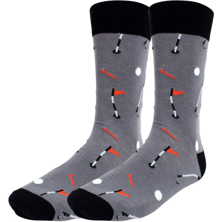 Golf Crew Novelty Socks