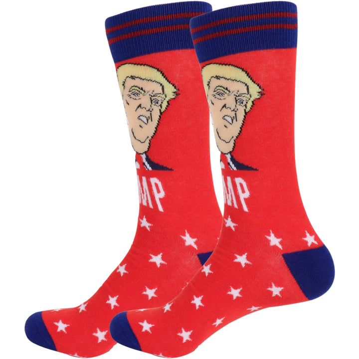 Donald Trump Make America Great Speech Socks - Red/White/Blue