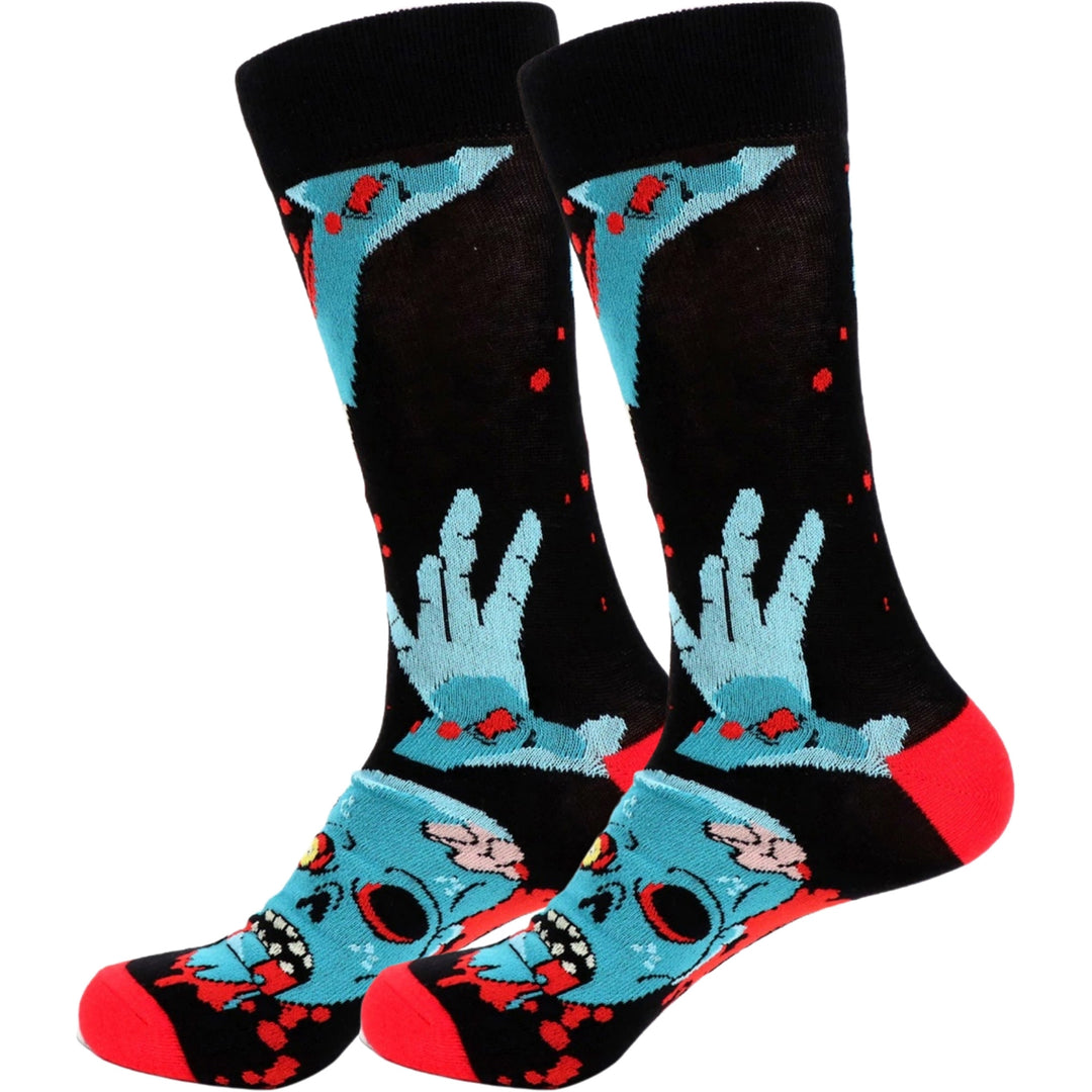 Zombie Novelty Socks - Black