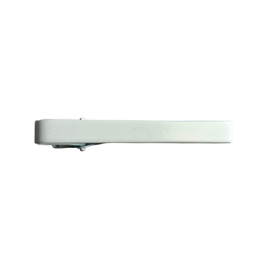2 in. Tie Clip Clasp - Matte White