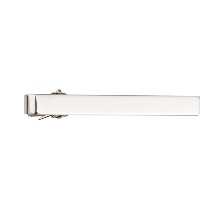 2 in. Tie Clip Clasp - Shiny Silver