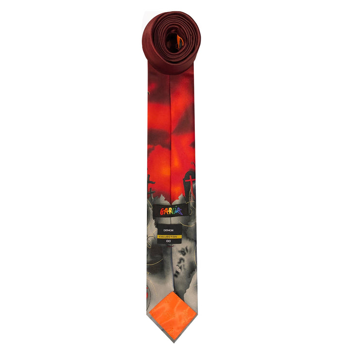 Jerry Garcia Halloween Demon Extra Long Tie